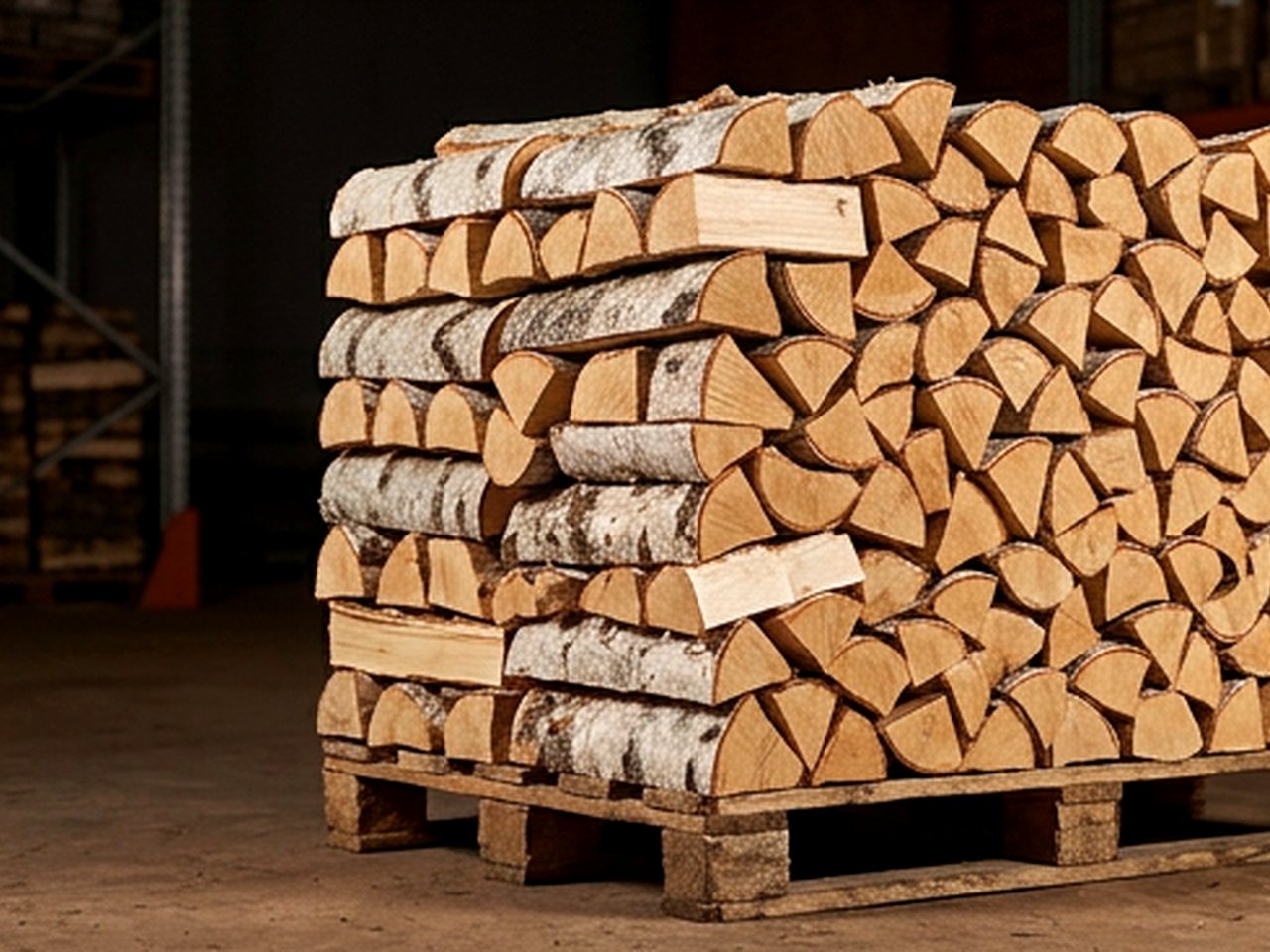 Берёзовые дрова камерной сушки в Лукине